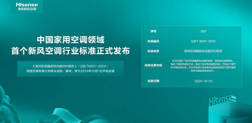 产业观察：持续技术引领海信新风空调成2024冷年大赢家(图4)