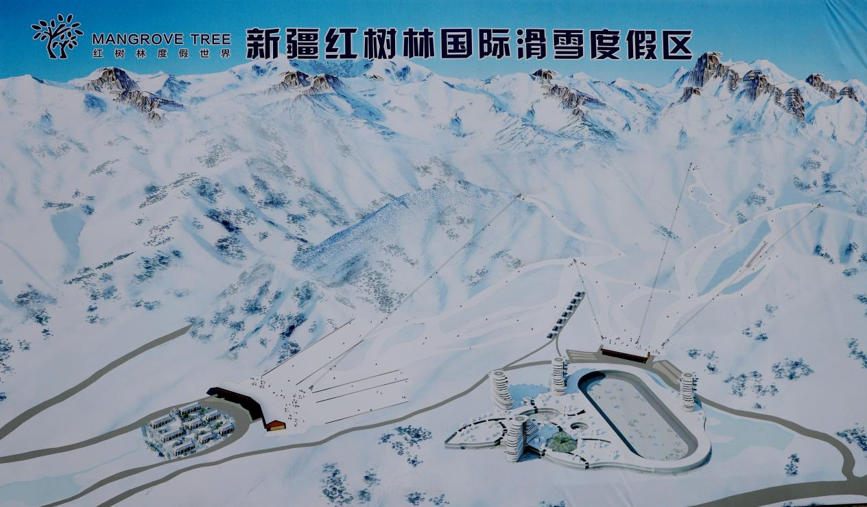 【新质新造·乌鲁木齐】新疆红树林国际滑雪度假区开建一期滑雪场预计年内建成营业(图3)