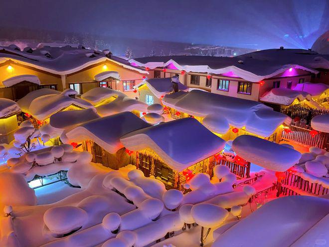 九游体育网站：五个人东北雪乡五日游预算东北5日旅游最佳路线图(图5)
