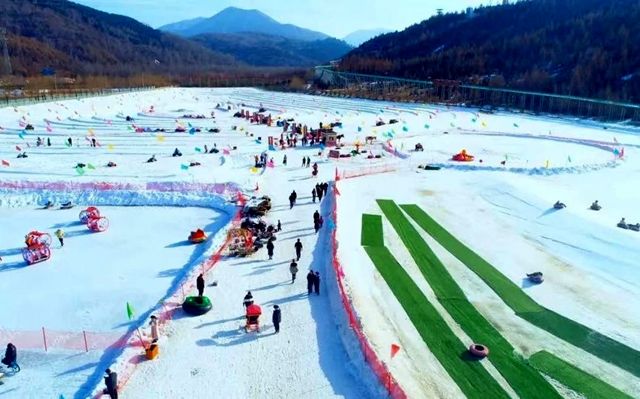 冰雪的浪漫领地——和政县法台山国家级滑雪旅游度假地(图3)