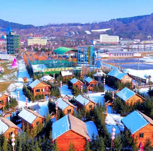 冰雪的浪漫领地——和政县法台山国家级滑雪旅游度假地(图5)