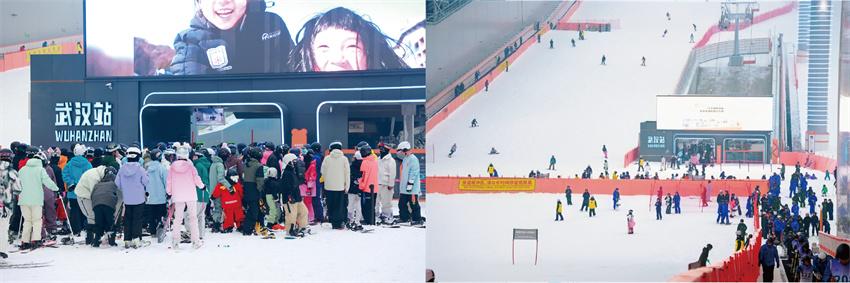 冰雪产业迎巨大机遇华中最大室内雪场火爆开启(图3)