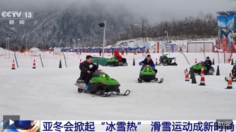 亚冬会掀起“冰雪热”滑雪运动成为新时尚(图1)
