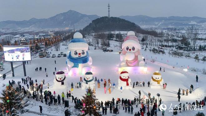 “林都”伊春：冰天雪地“热”经济(图1)