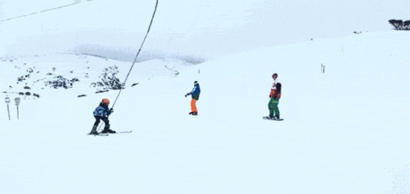 滑雪人的微死瞬间(图2)