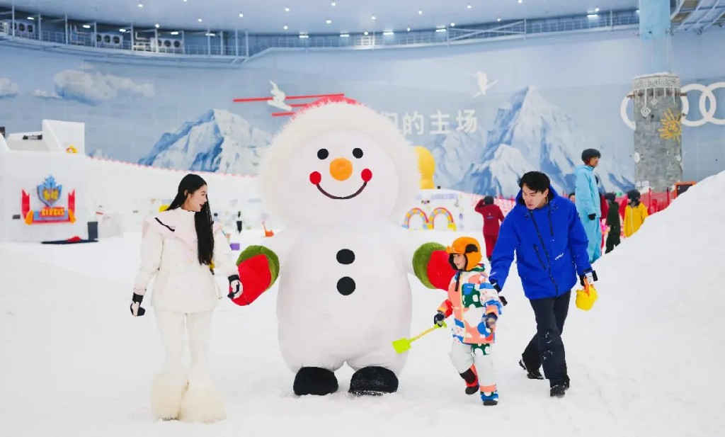 到都江堰打卡冠军滑雪场领略“三遗”之城冰雪魅力(图9)
