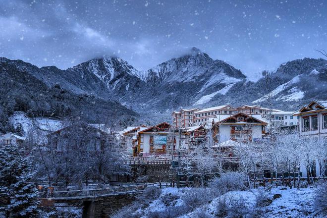 雅安宝兴硗碛藏寨·神木垒景区入选全国冰雪旅游精品线路(图4)
