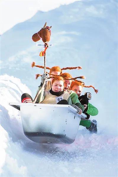 九游体育网站：离离原上谱滑雪比赛能有多离谱？(图7)