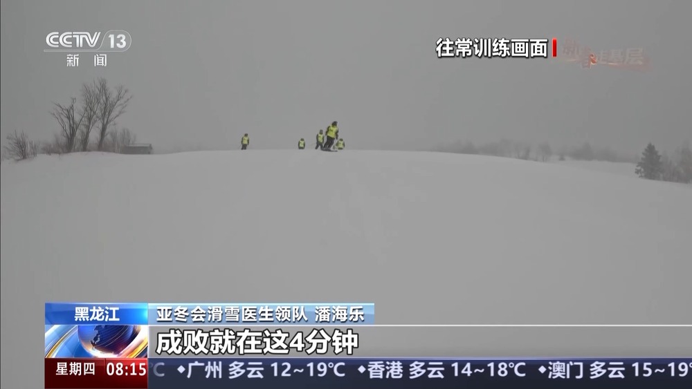 新春走基层丨滑雪医生的这“黄金4分钟”分秒必争！(图8)