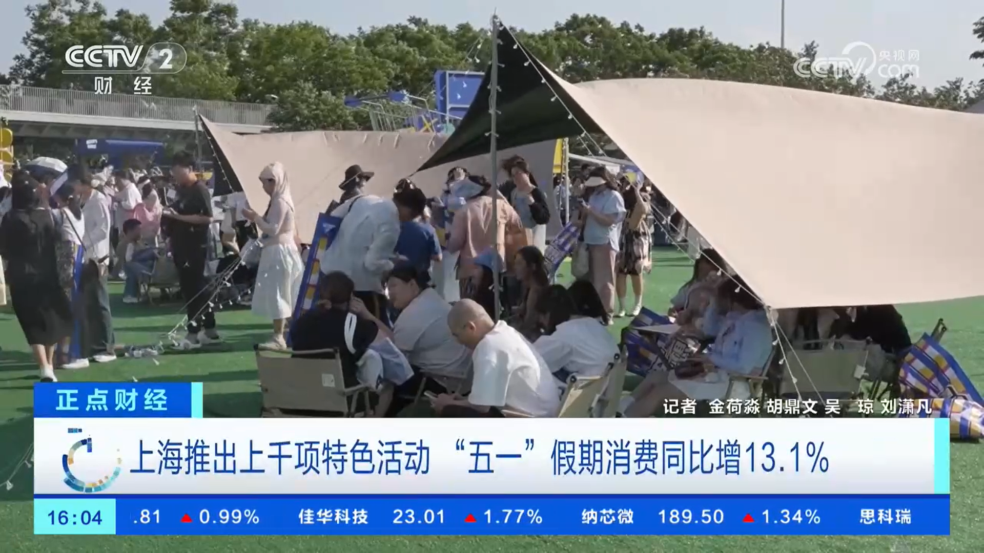 上海推出上千项特色活动“五一”假期消费同比增131%(图1)