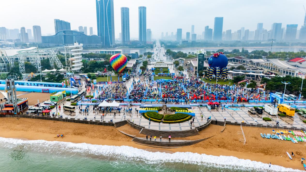 九游体育网站：以“体旅融合”为笔绘就高质量发展新图景中国运动休闲大会赋能日照样本(图1)