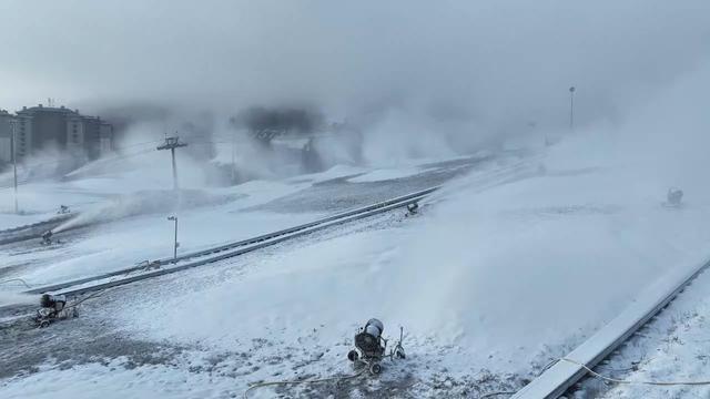 造雪启动！万峰通化滑雪度假区“雪”力全开迎接新雪季(图3)
