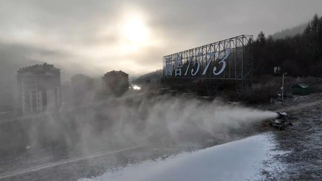 造雪启动！万峰通化滑雪度假区“雪”力全开迎接新雪季(图5)