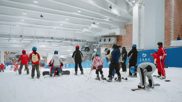 从“新蓝图”到“实景画”丨在全球最大室内雪场看见南方“冰雪热”(图3)