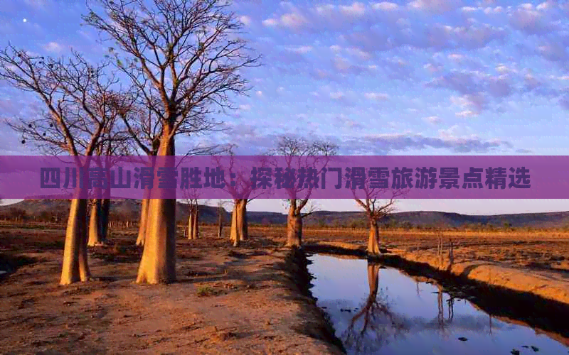 春节到四川旅游滑雪(图3)