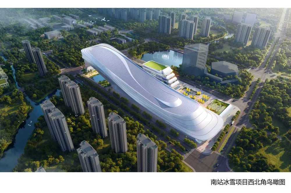 浙江最大室内滑雪场将在杭州南站开建(图2)