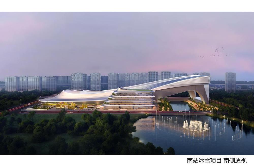 浙江最大室内滑雪场将在杭州南站开建(图3)