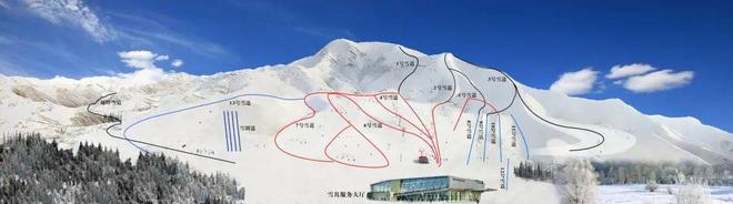 九游体育：一张图看看世界滑雪场分布(图11)